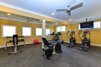 Fitness center with yoga/aerobics